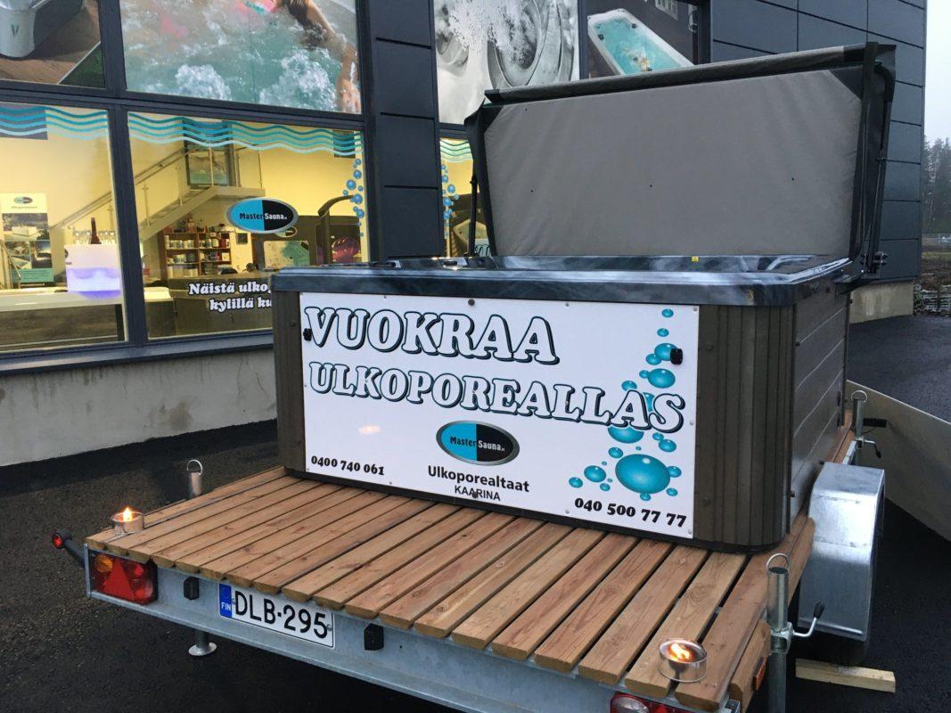 Vuokrattava ulkoporeallas