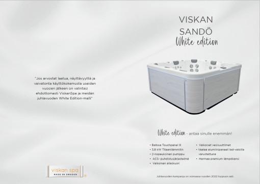 Esitekuva ViskanSpa Sandö White edition ulkoporeallas